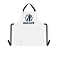 Dad4Life Cooking Apron — Father's Day Gift Dad & Child Silhouette Apron