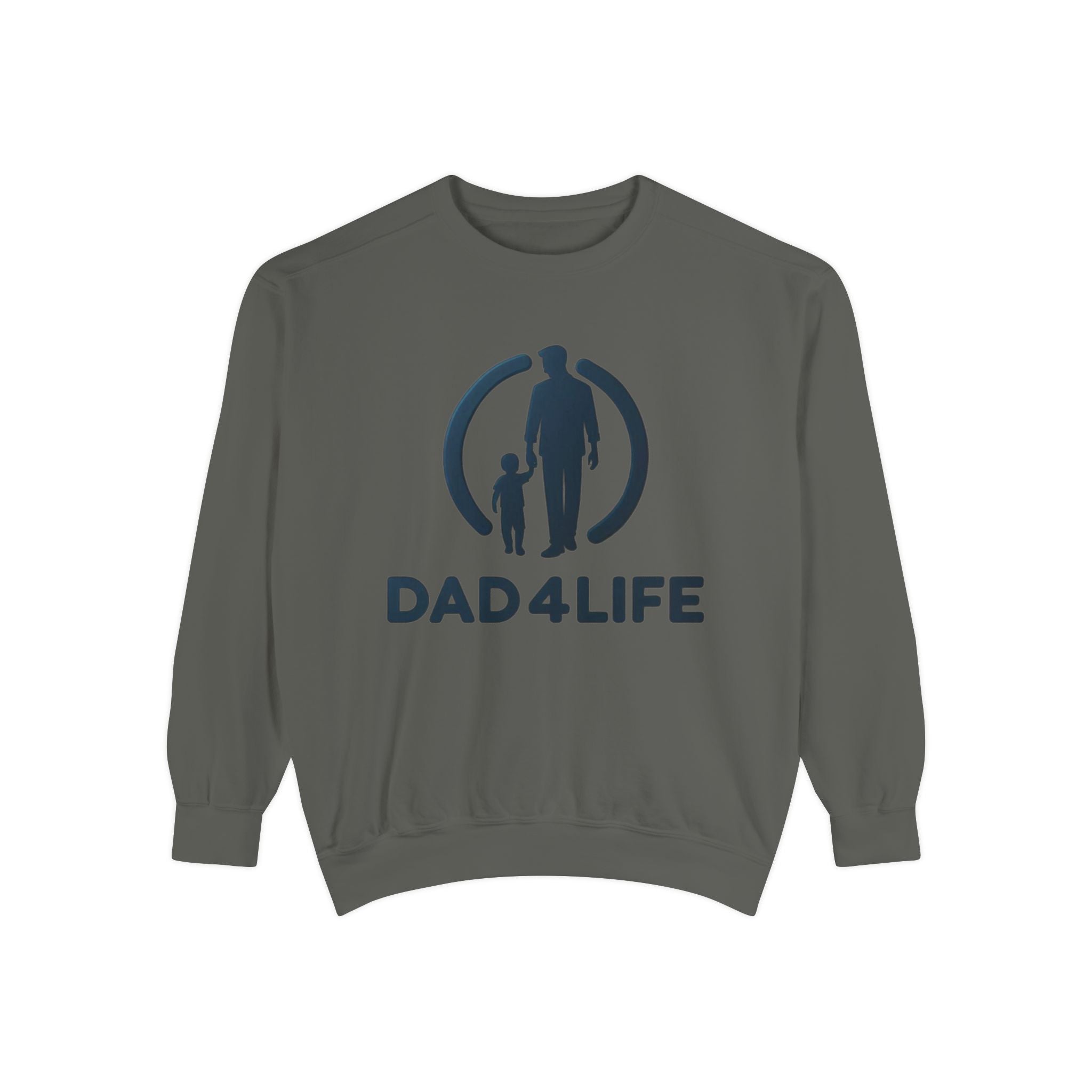 Dad 4 Life Sweatshirt — Father & Son Graphic Crewneck