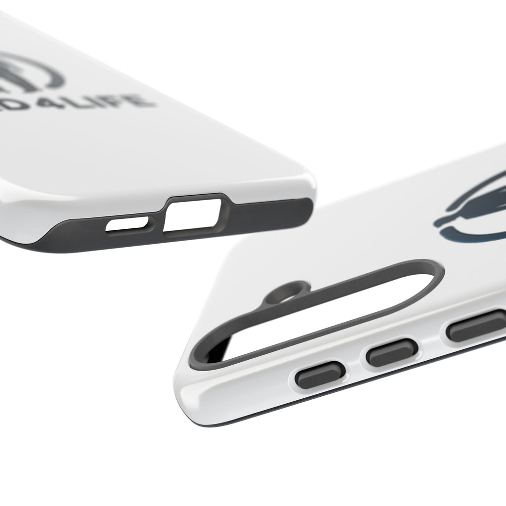 Coque de Téléphone Robuste PapaPourLaVie — Coque de Protection Silhouette Père et Fils