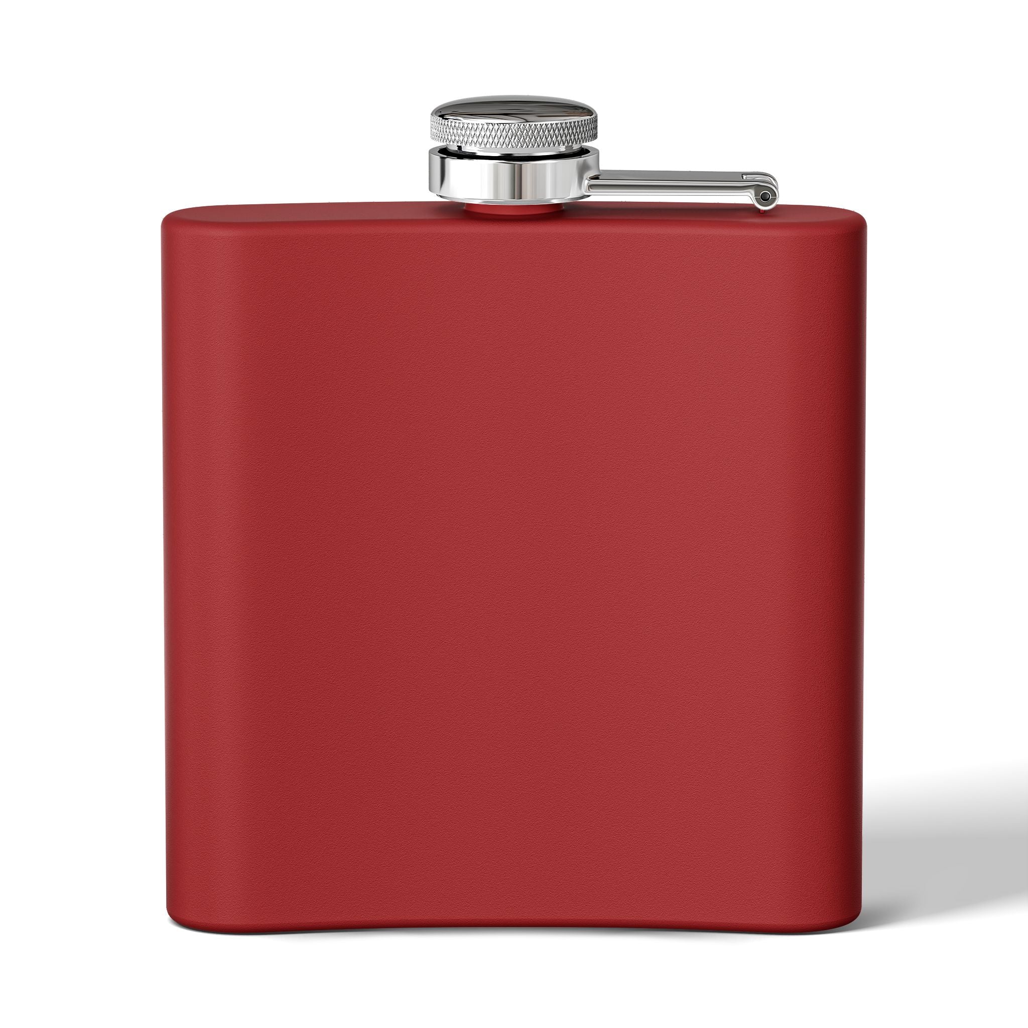 6oz Stainless Steel Flask — "DAD 4 LIFE" Father & Son Graphic, Father's Day Gift