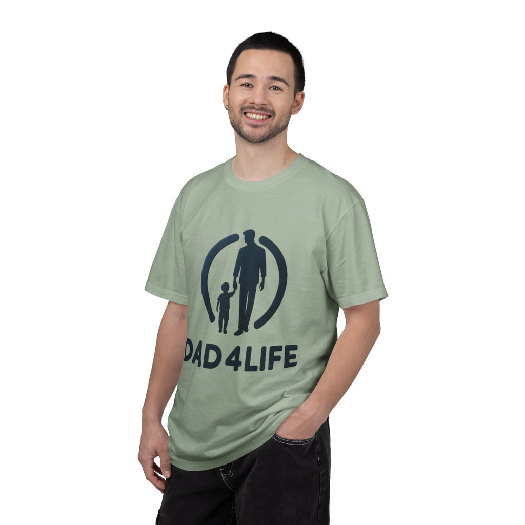Dad 4 Life T-Shirt — Hero Dad Graphic Tee (Father's Day Gift)