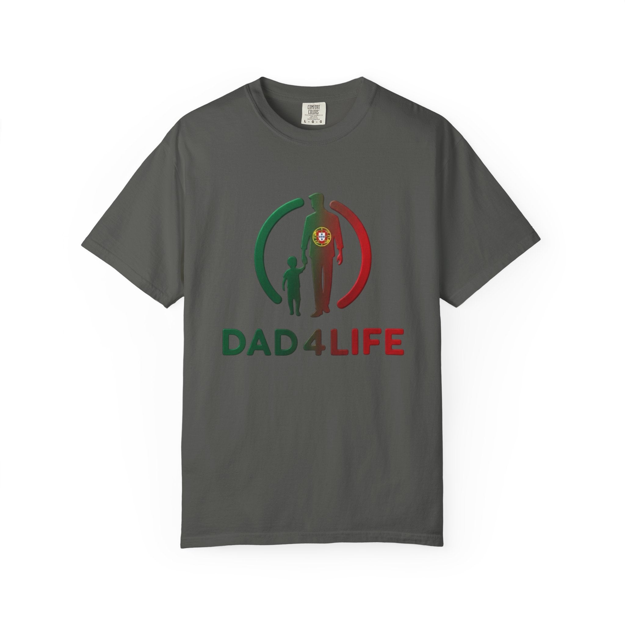 Dad 4 Life T-Shirt — Father & Son Silhouette Graphic Tee