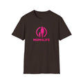 Mom4Life T-Shirt — Pink Mom and Child Graphic Tee, Mother's Day Gift