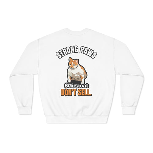 $Gigacat "Strong Paw" Crewneck Sweatshirt