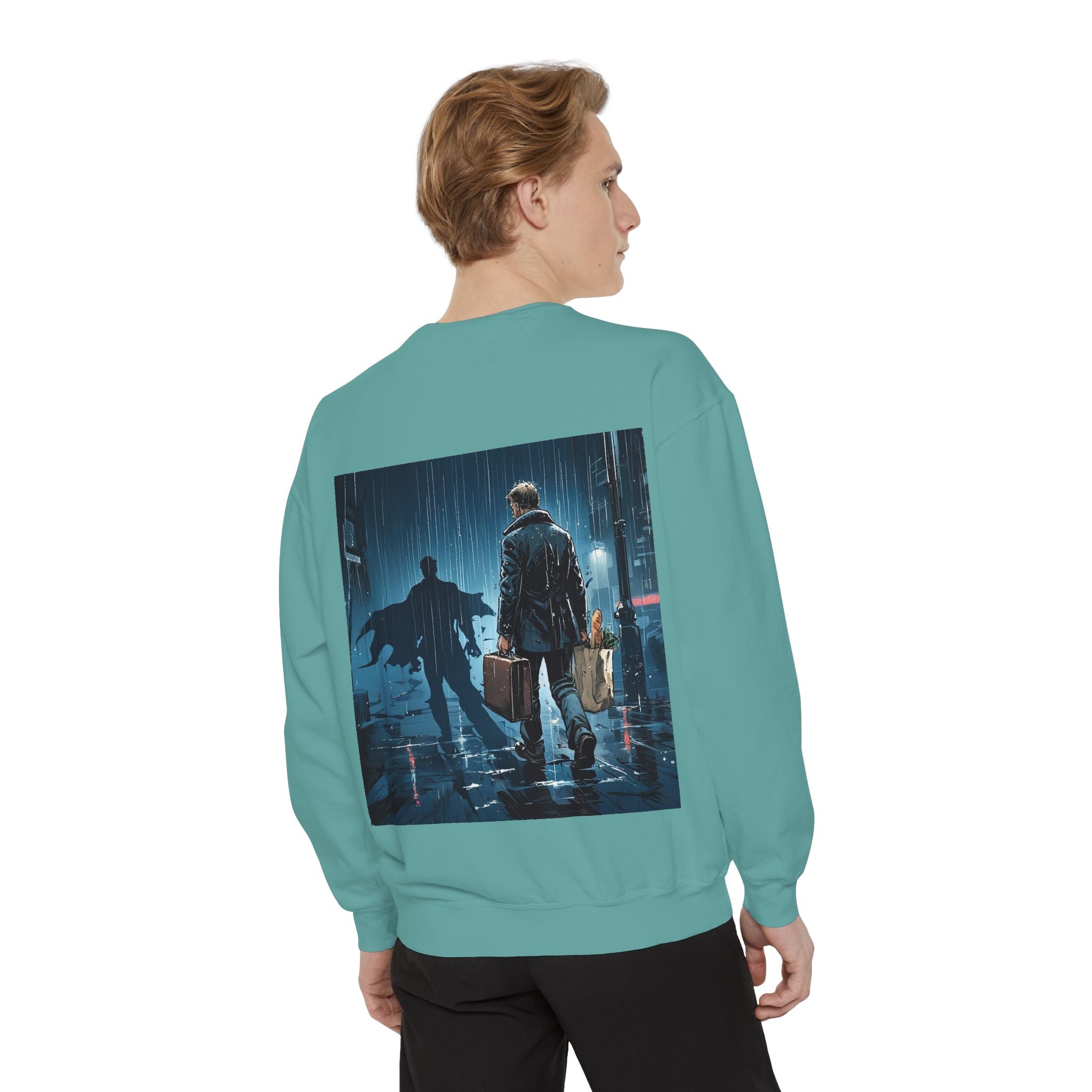 Sudadera Papá de por Vida — Cuello redondo con gráfico para Padre e Hijo