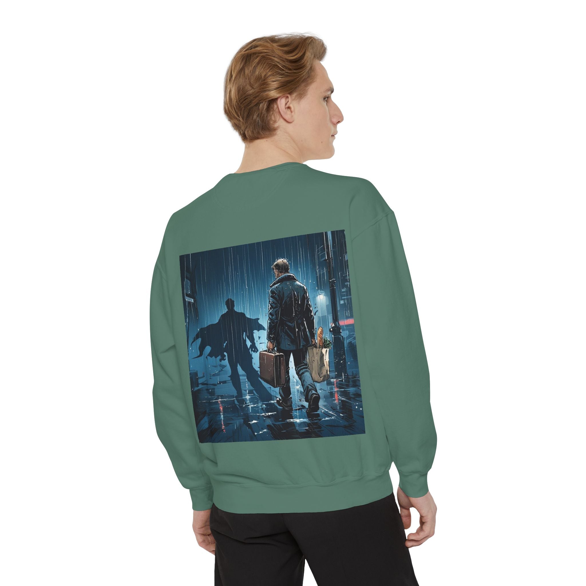 Sudadera Papá de por Vida — Cuello redondo con gráfico para Padre e Hijo