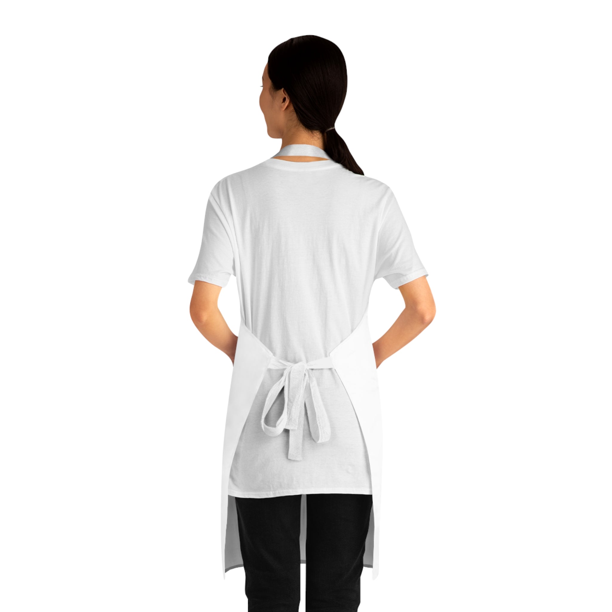 Dad4Life Cooking Apron — Father's Day Gift Dad & Child Silhouette Apron