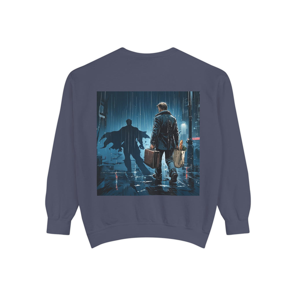 Sudadera Papá de por Vida — Cuello redondo con gráfico para Padre e Hijo