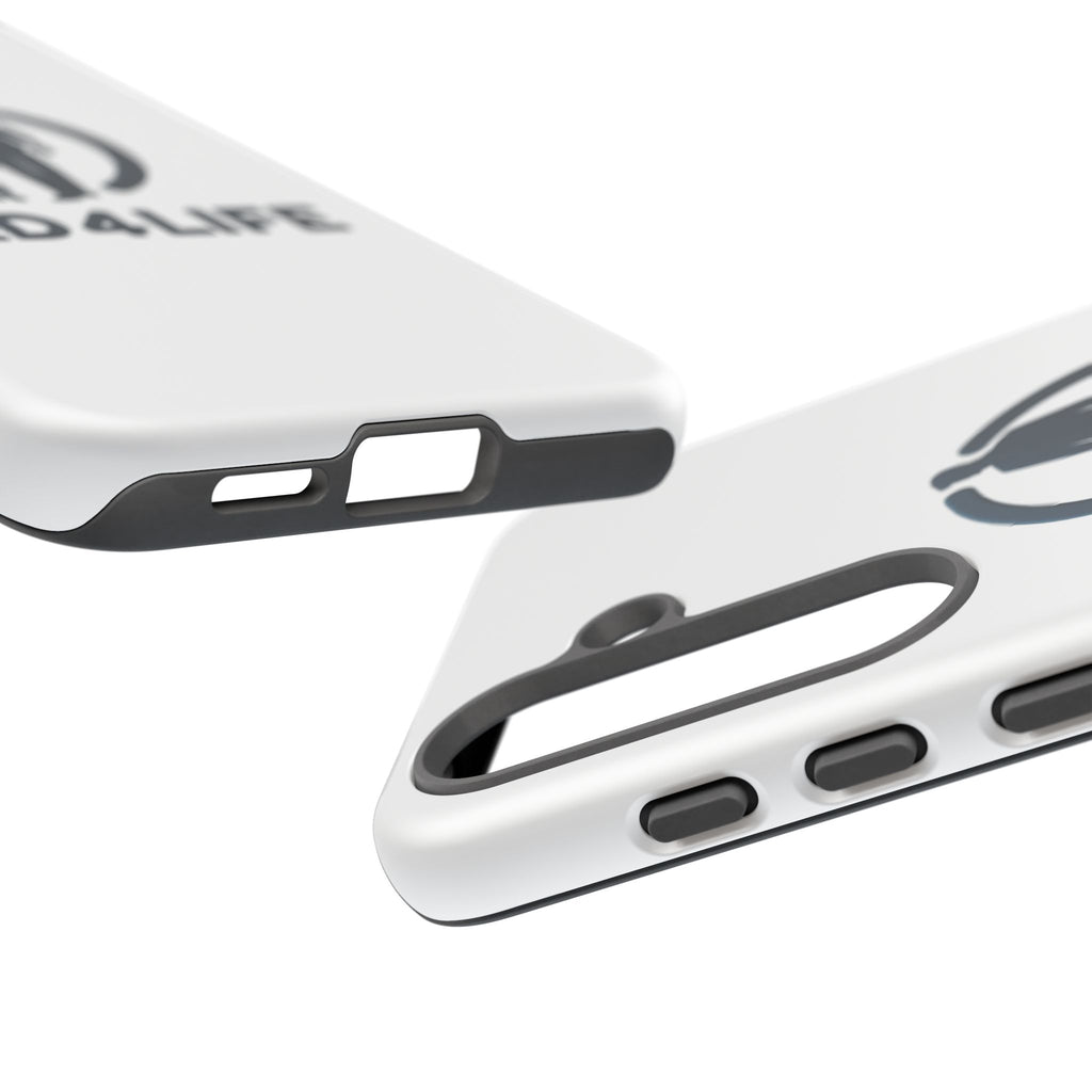 Coque de Téléphone Robuste PapaPourLaVie — Coque de Protection Silhouette Père et Fils