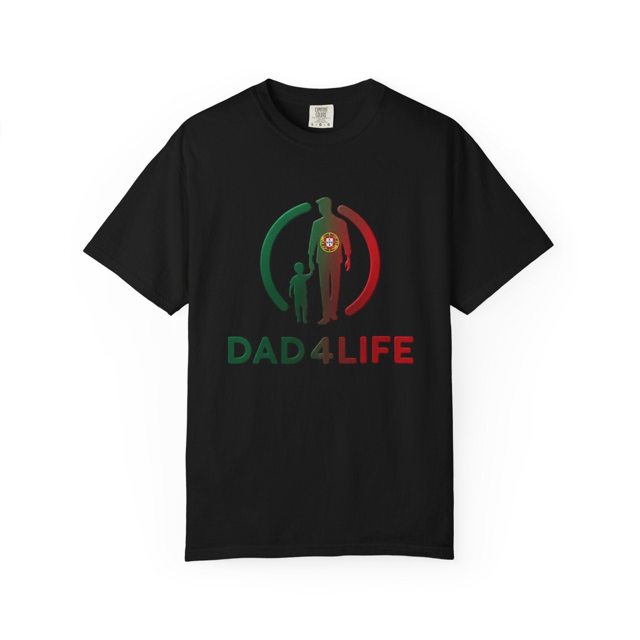 Dad 4 Life T-Shirt — Father & Son Silhouette Graphic Tee