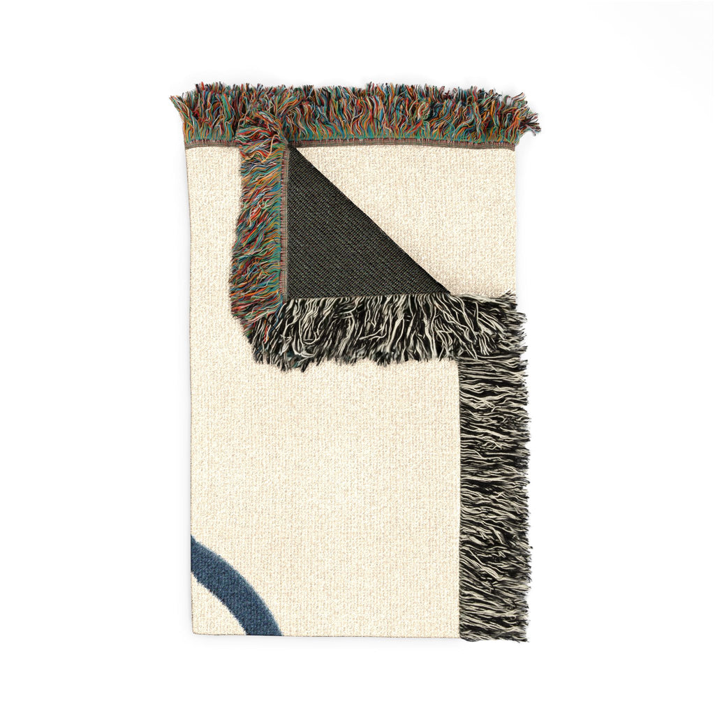 Dad 4 Life Woven Blanket — Father & Child Throw, Perfect Father's Day Gift