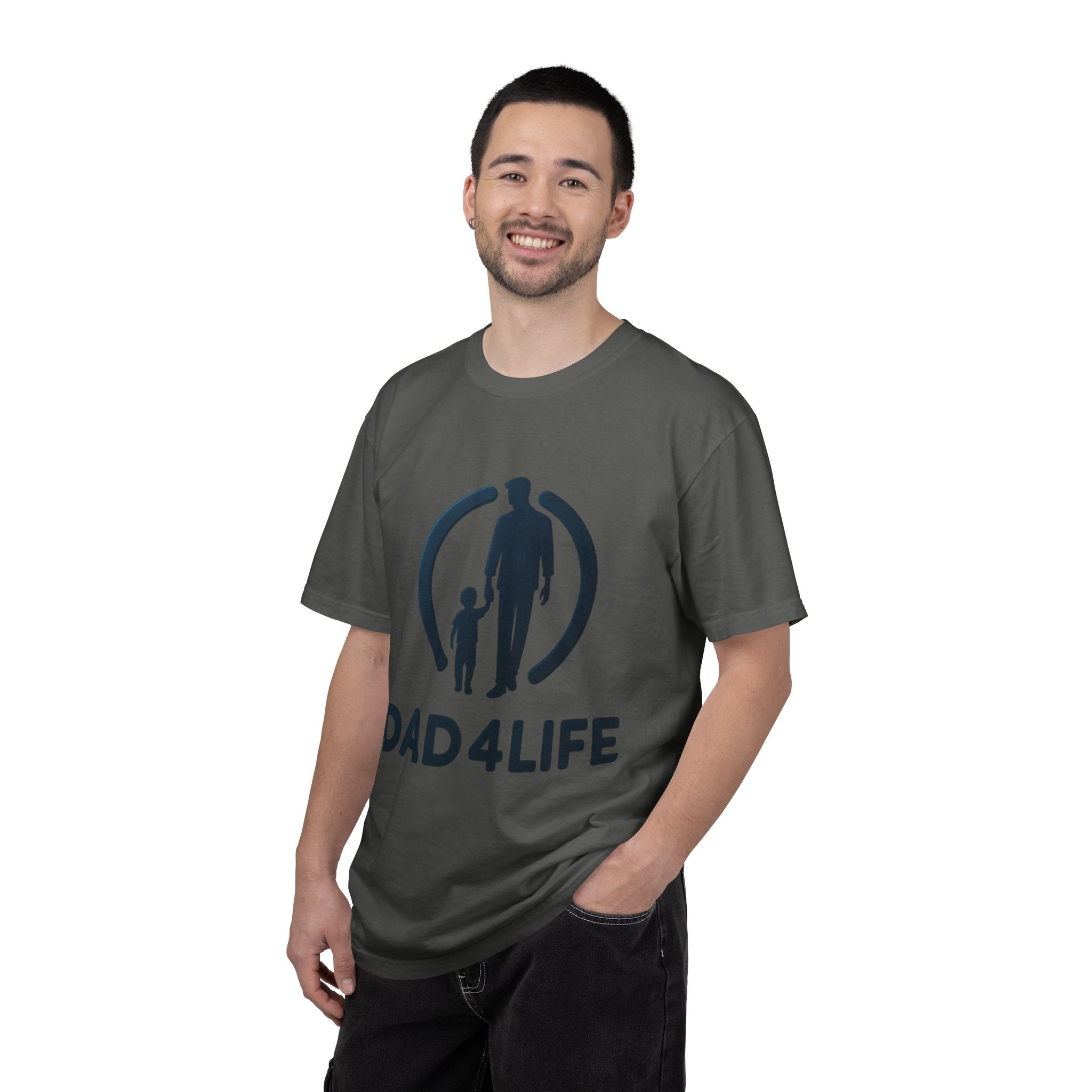 Dad 4 Life T-Shirt — Hero Dad Graphic Tee (Father's Day Gift)