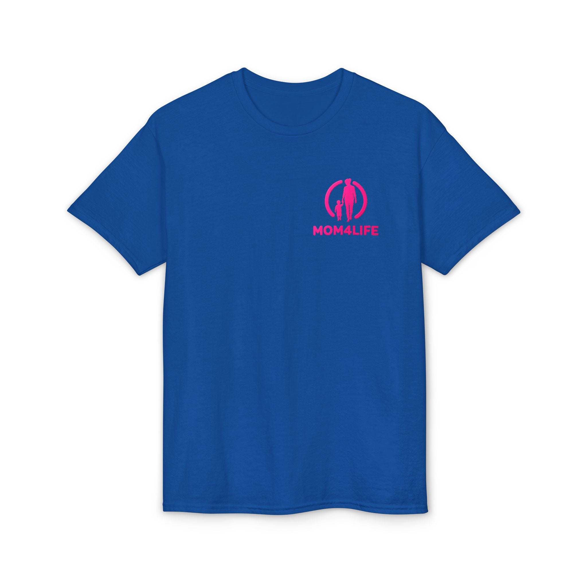 Mom Life T-Shirt – Pink Mom Silhouette Graphic Tee