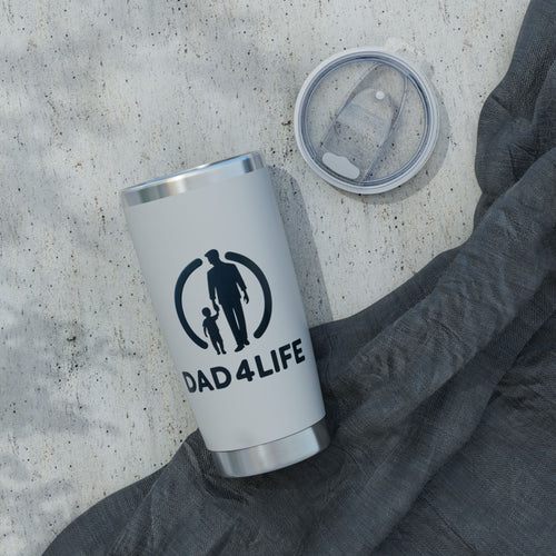 Dad 4 Life 20oz Tumbler — Stainless Travel Cup for Fathers