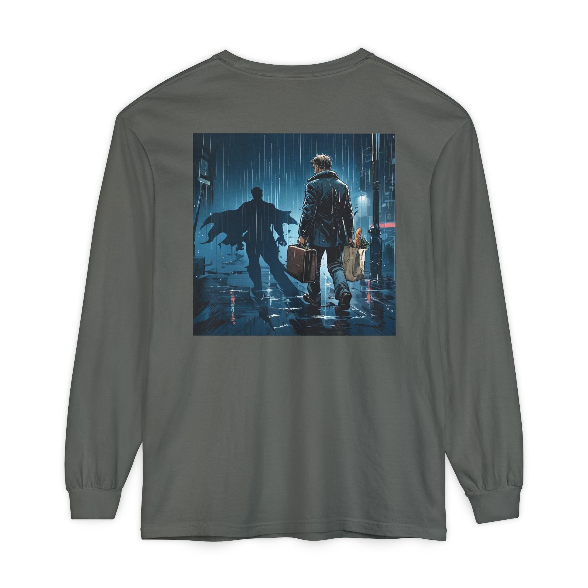 Dad 4 Life Long Sleeve Tee — Father & Son Graphic Shirt