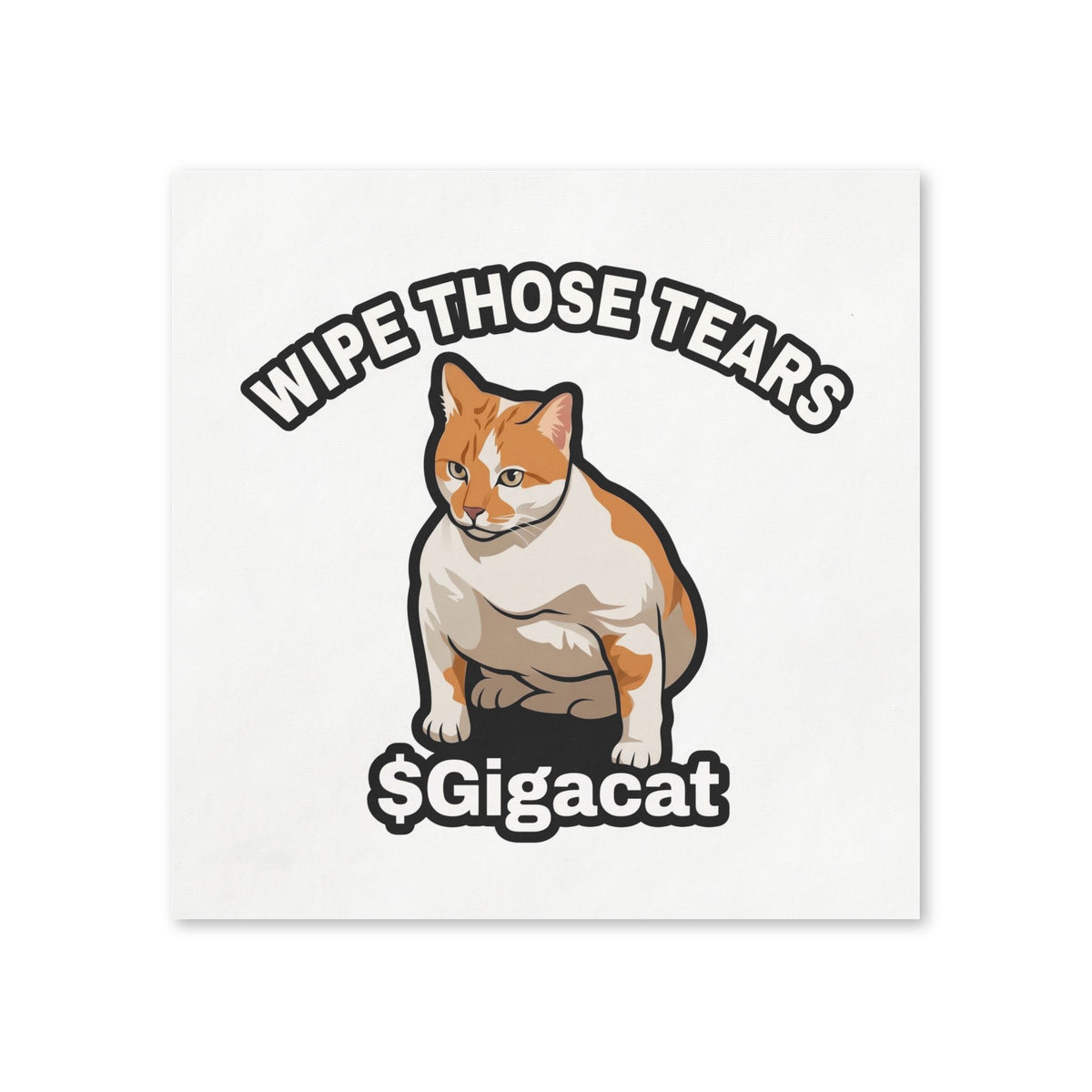 $Gigacat Uncoined Napkins