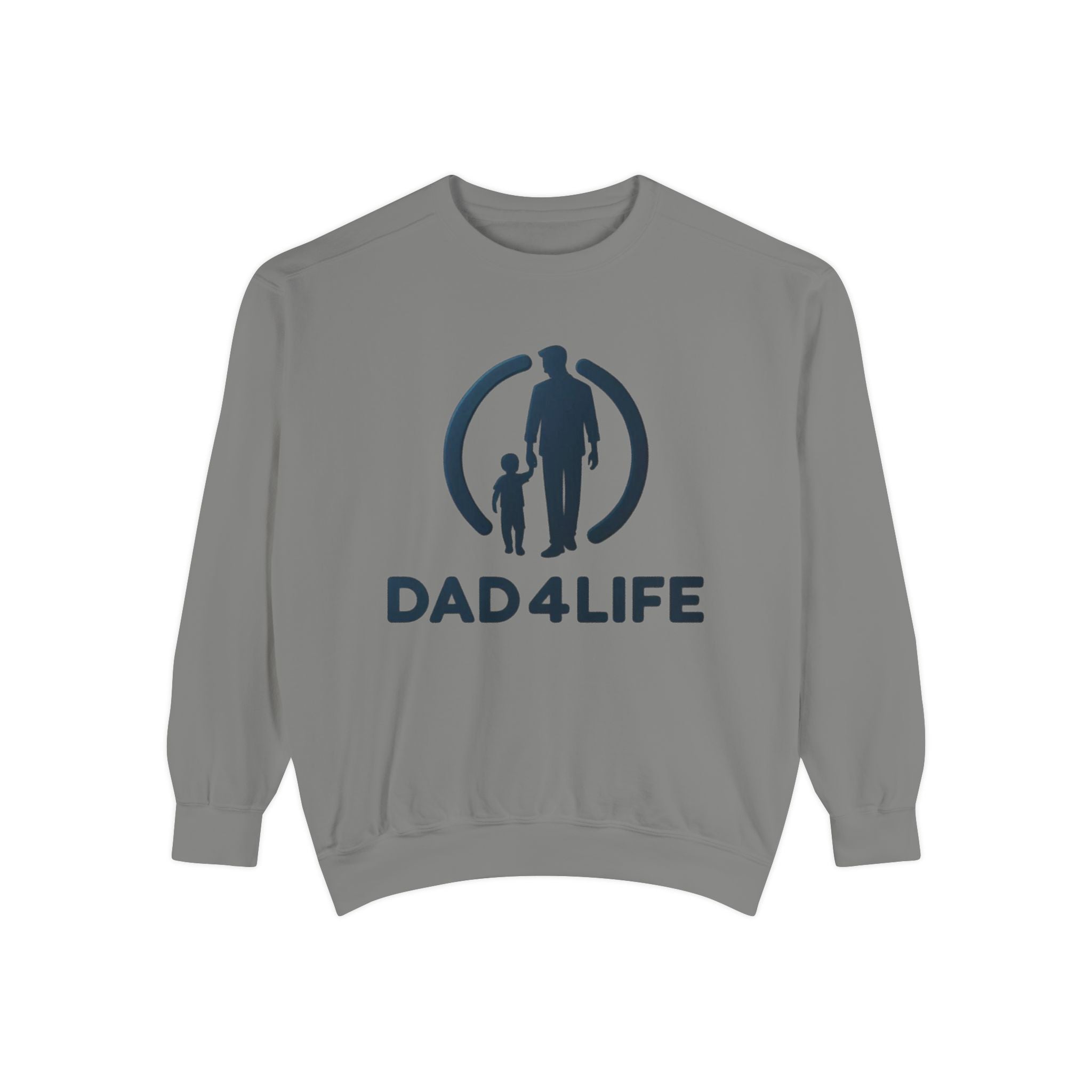 Dad 4 Life Sweatshirt — Father & Son Graphic Crewneck