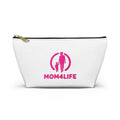 Mom4Life Accessory Pouch – Pink Mother & Child Makeup Bag