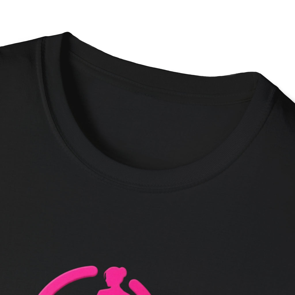 Mom4Life T-Shirt — Pink Mom and Child Graphic Tee, Mother's Day Gift