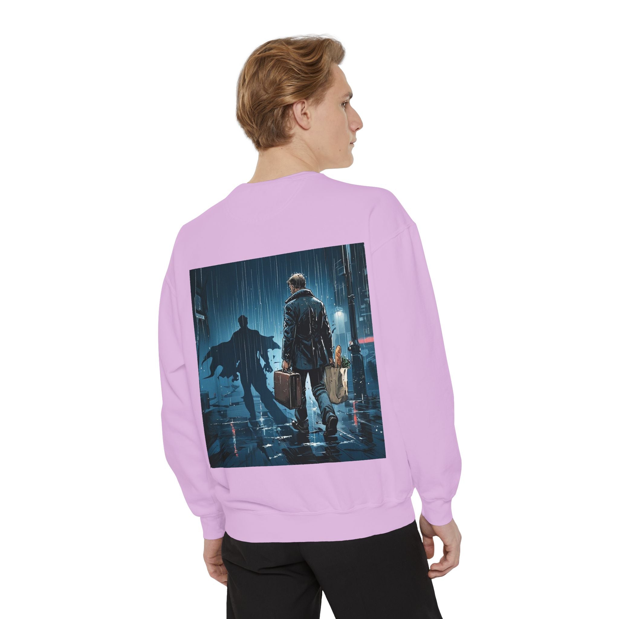 Sudadera Papá de por Vida — Cuello redondo con gráfico para Padre e Hijo