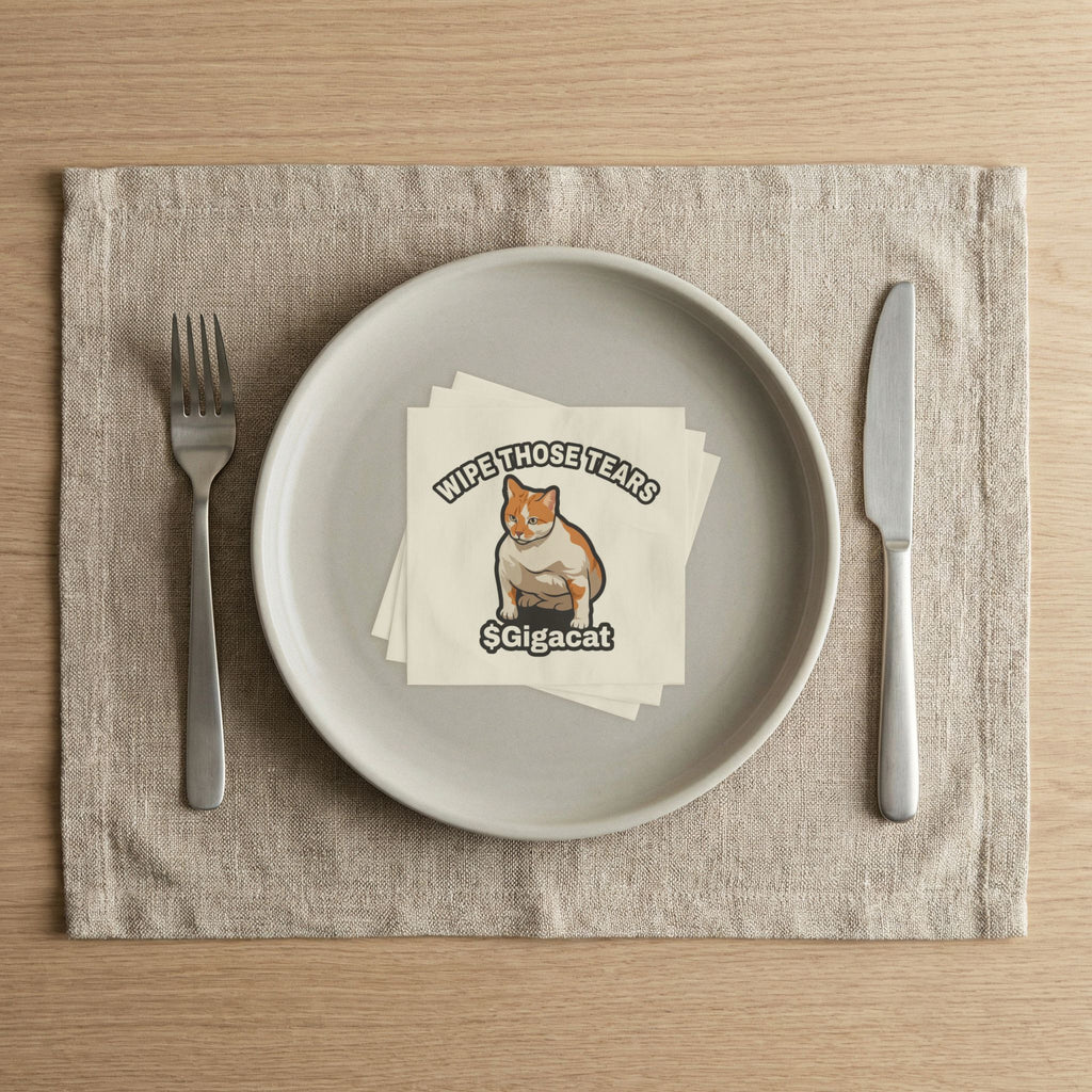 $Gigacat Uncoined Napkins