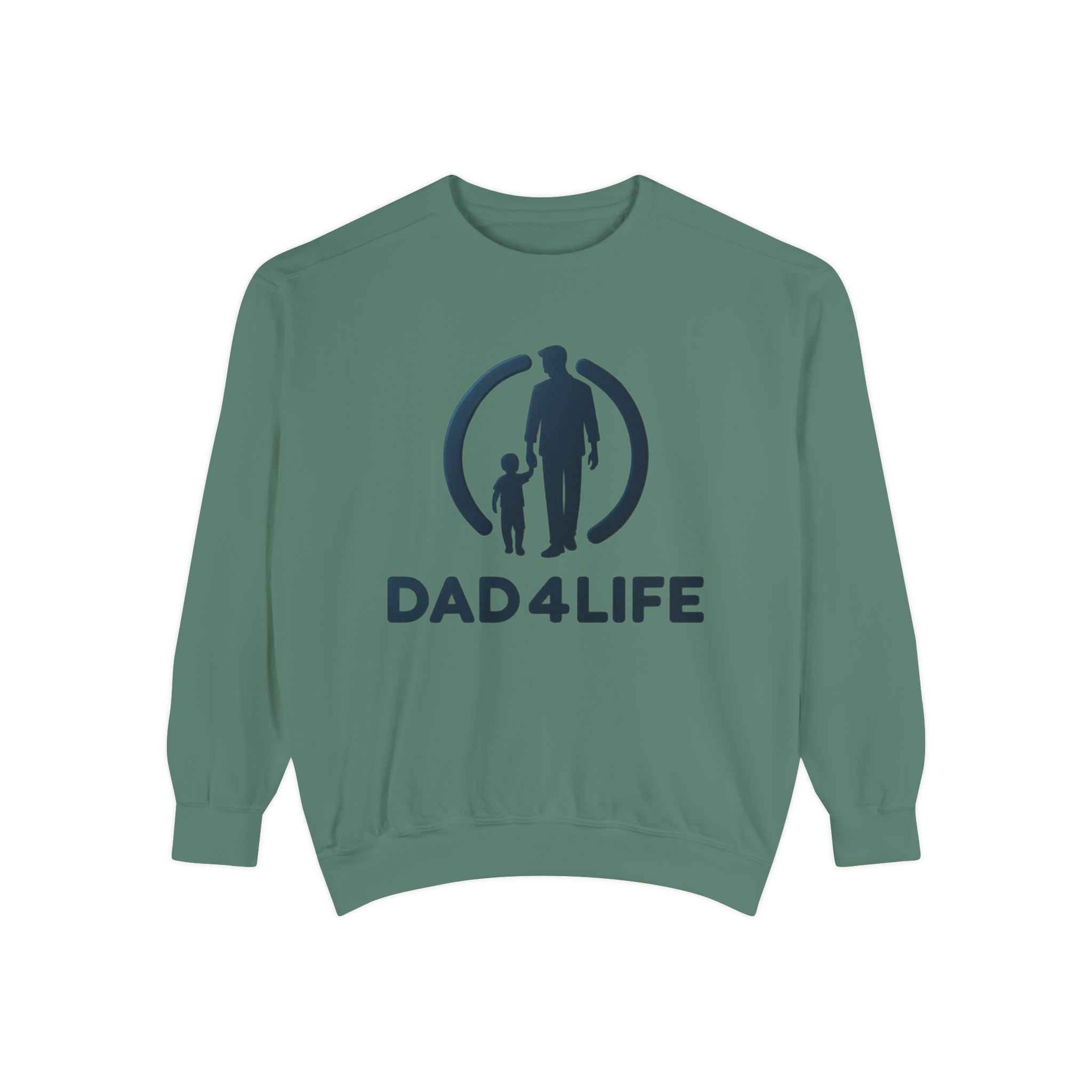Dad 4 Life Sweatshirt — Father & Son Graphic Crewneck