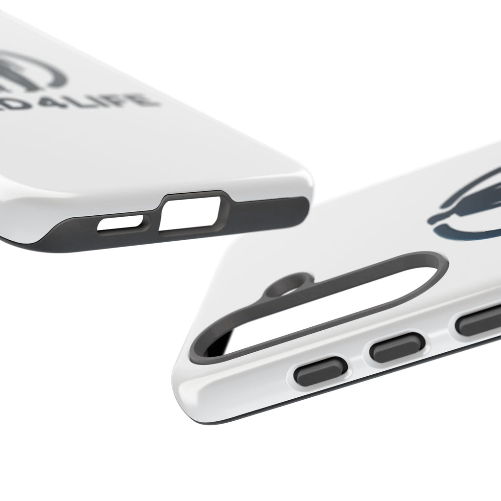 Coque de Téléphone Robuste PapaPourLaVie — Coque de Protection Silhouette Père et Fils