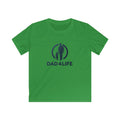 Kids Tee — "DAD 4 LIFE" Father & Son Silhouette Graphic