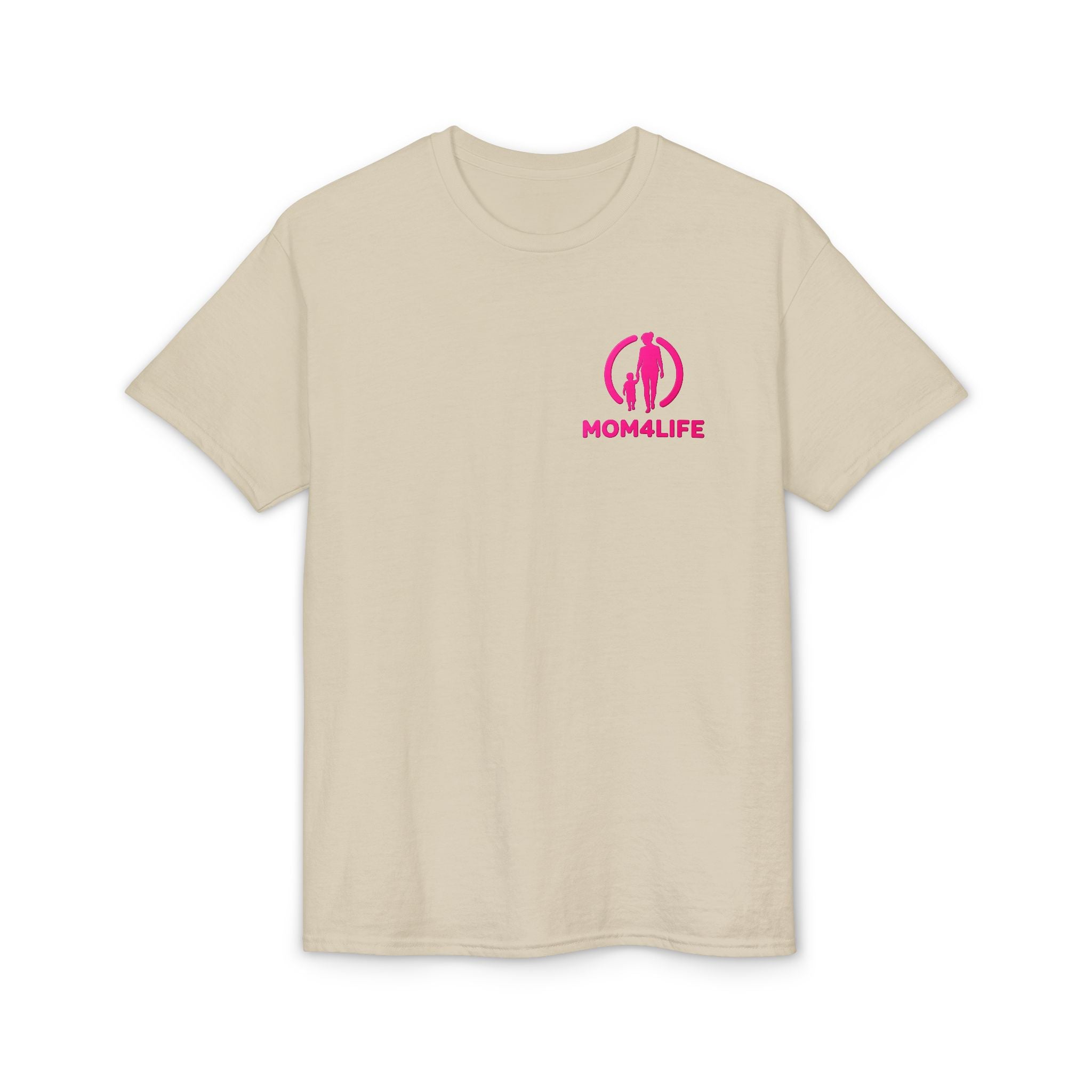 Mom Life T-Shirt – Pink Mom Silhouette Graphic Tee