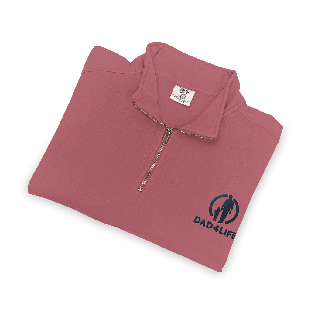 Quarter-Zip Sweatshirt — Bad-Lives Logo Pullover