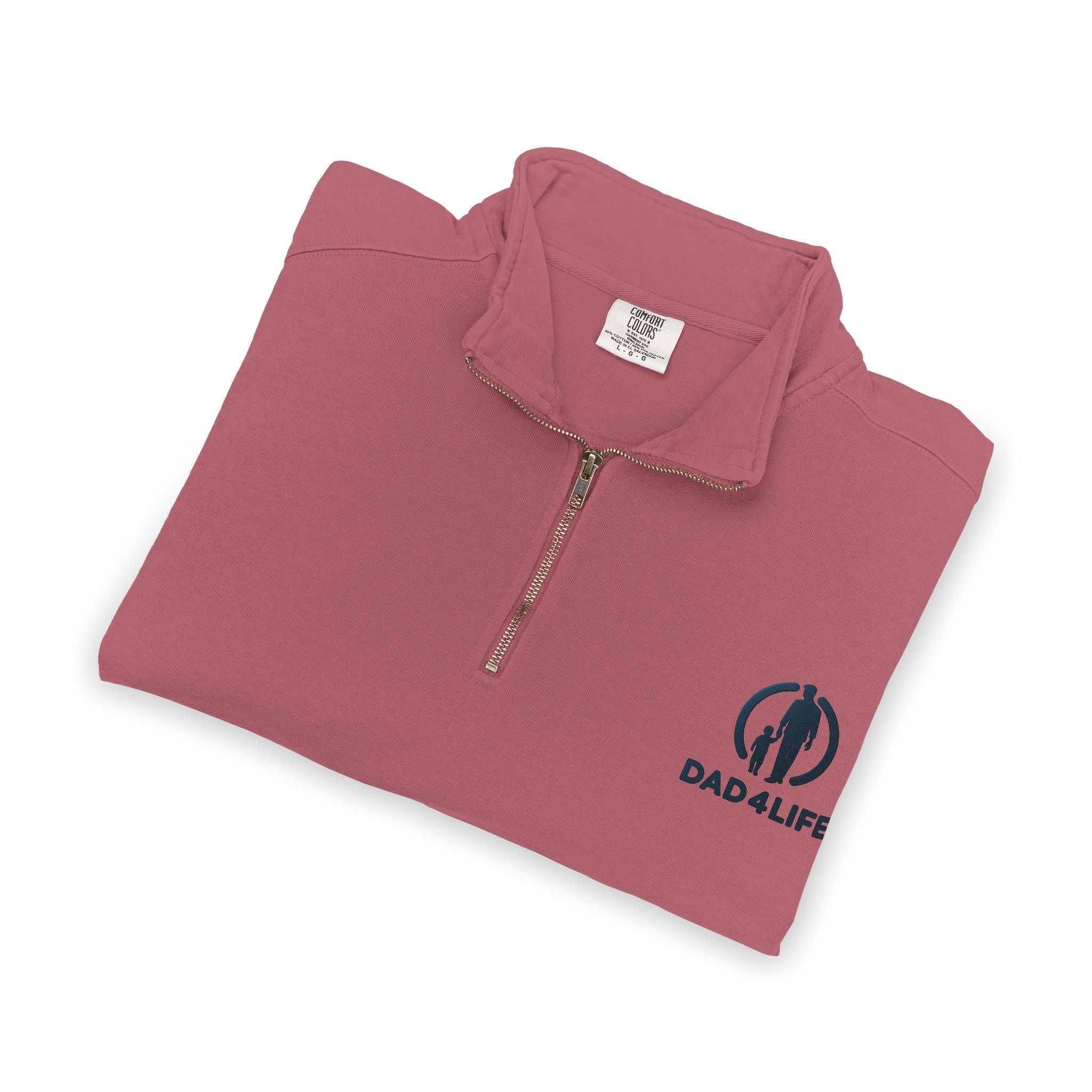 Quarter-Zip Sweatshirt — Bad-Lives Logo Pullover