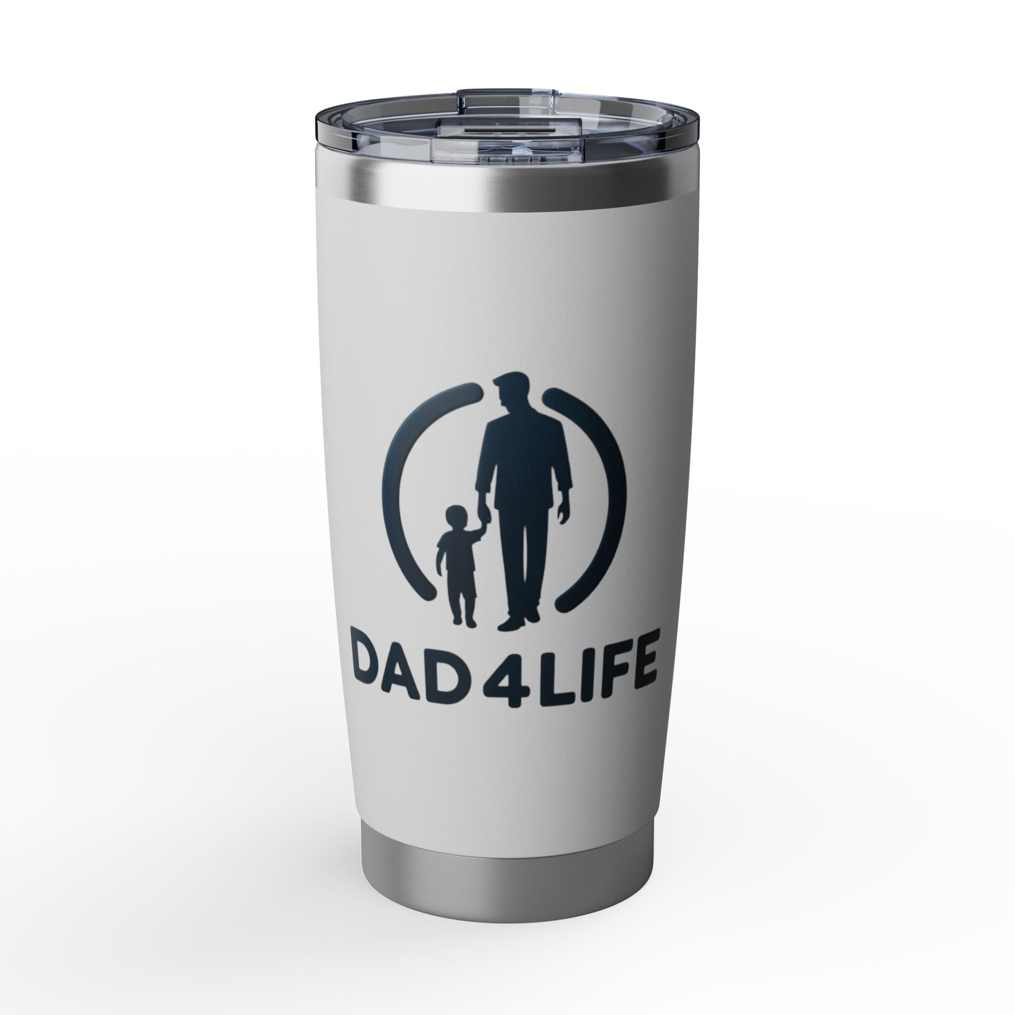 Dad 4 Life 20oz Tumbler — Stainless Travel Cup for Fathers