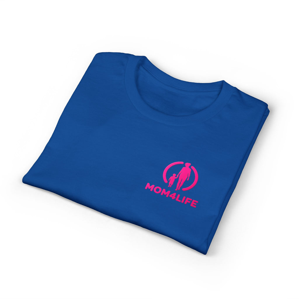 T-shirt « Mom Life » – Tee-shirt graphique silhouette de maman rose