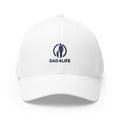 Dad4Life Embroidered Dad Baseball Cap — Structured Closed-Back Hat for Fathers, Father’s Day Gift
