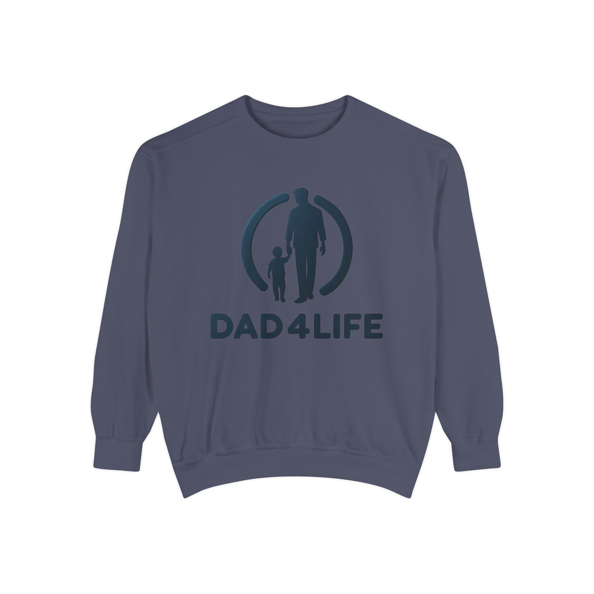 Dad 4 Life Sweatshirt — Father & Son Graphic Crewneck