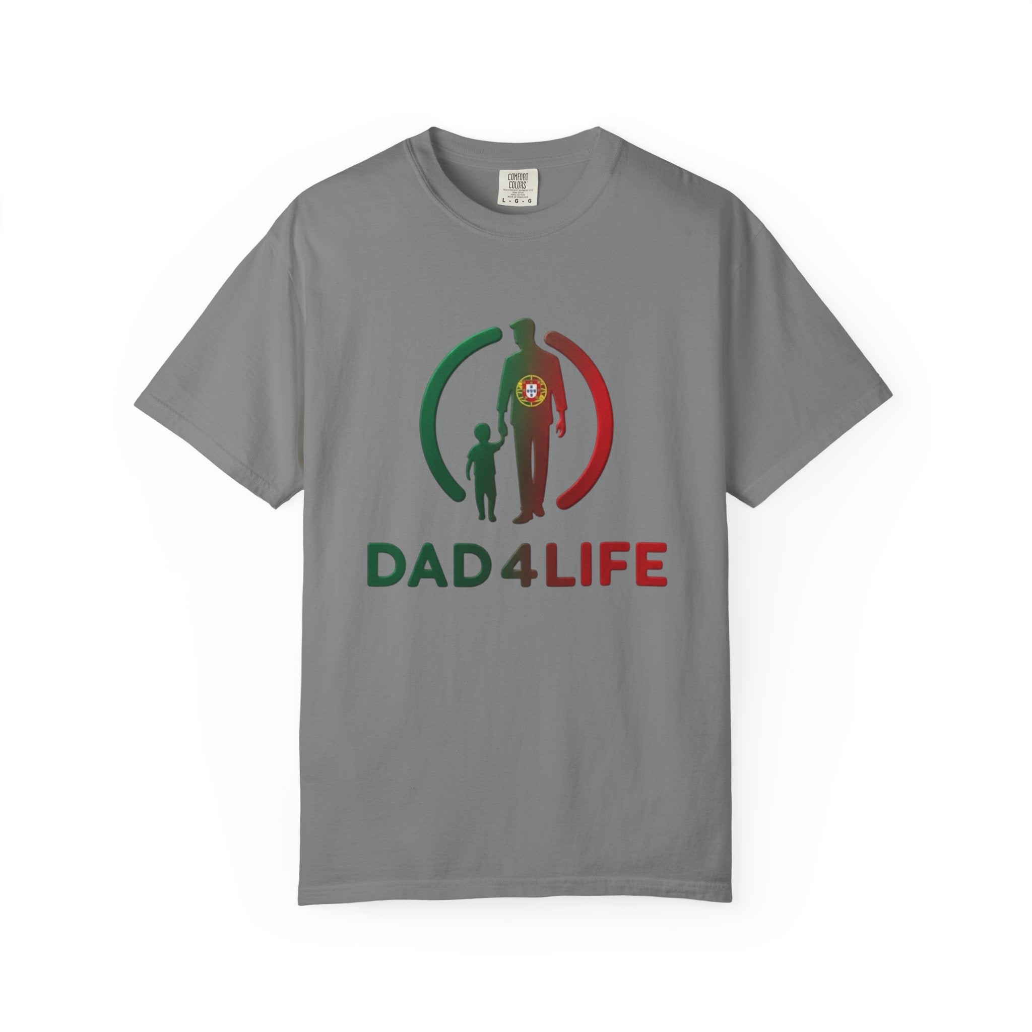 Dad 4 Life T-Shirt — Father & Son Silhouette Graphic Tee