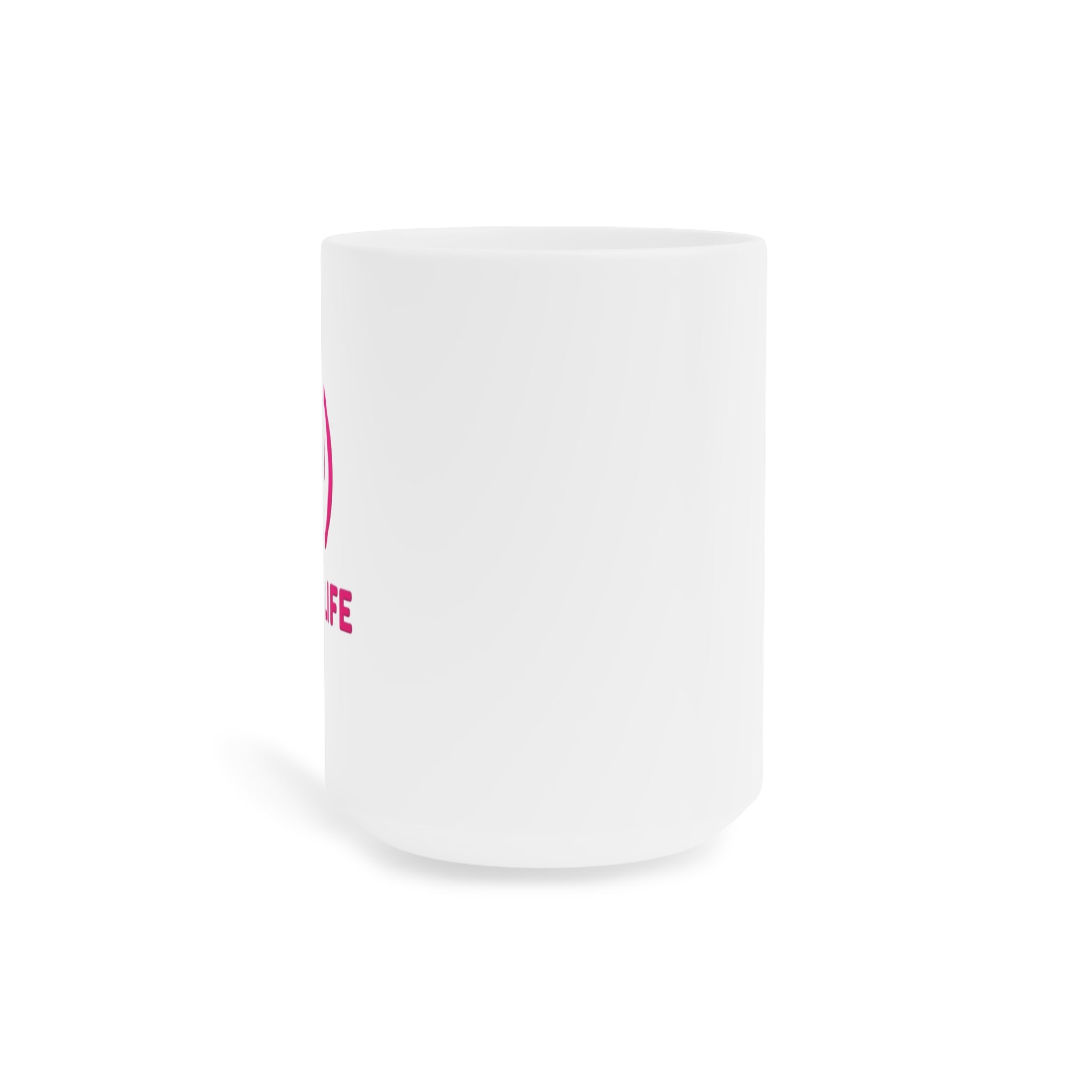 Mom4Life Ceramic Mug — Mom and Child Silhouette Coffee Cup (11/15/20oz)