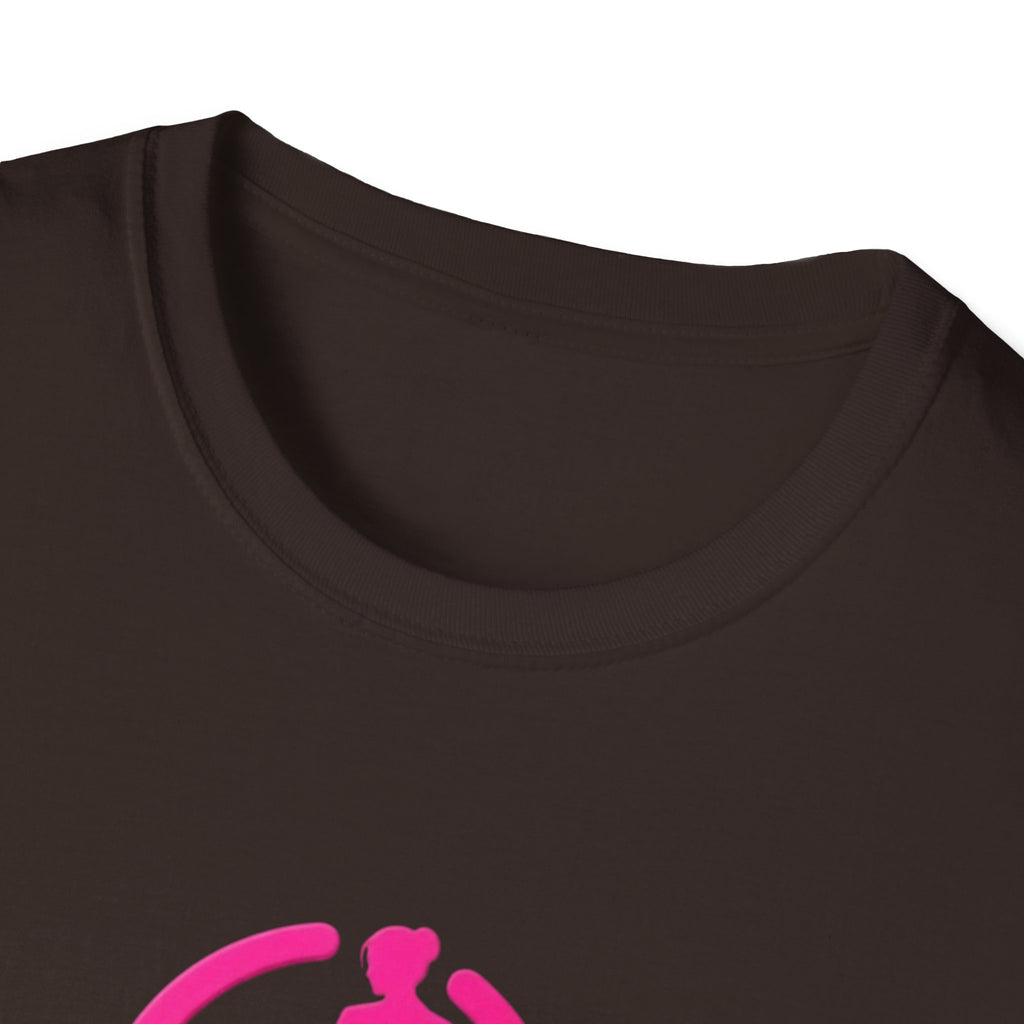 Mom4Life T-Shirt — Pink Mom and Child Graphic Tee, Mother's Day Gift