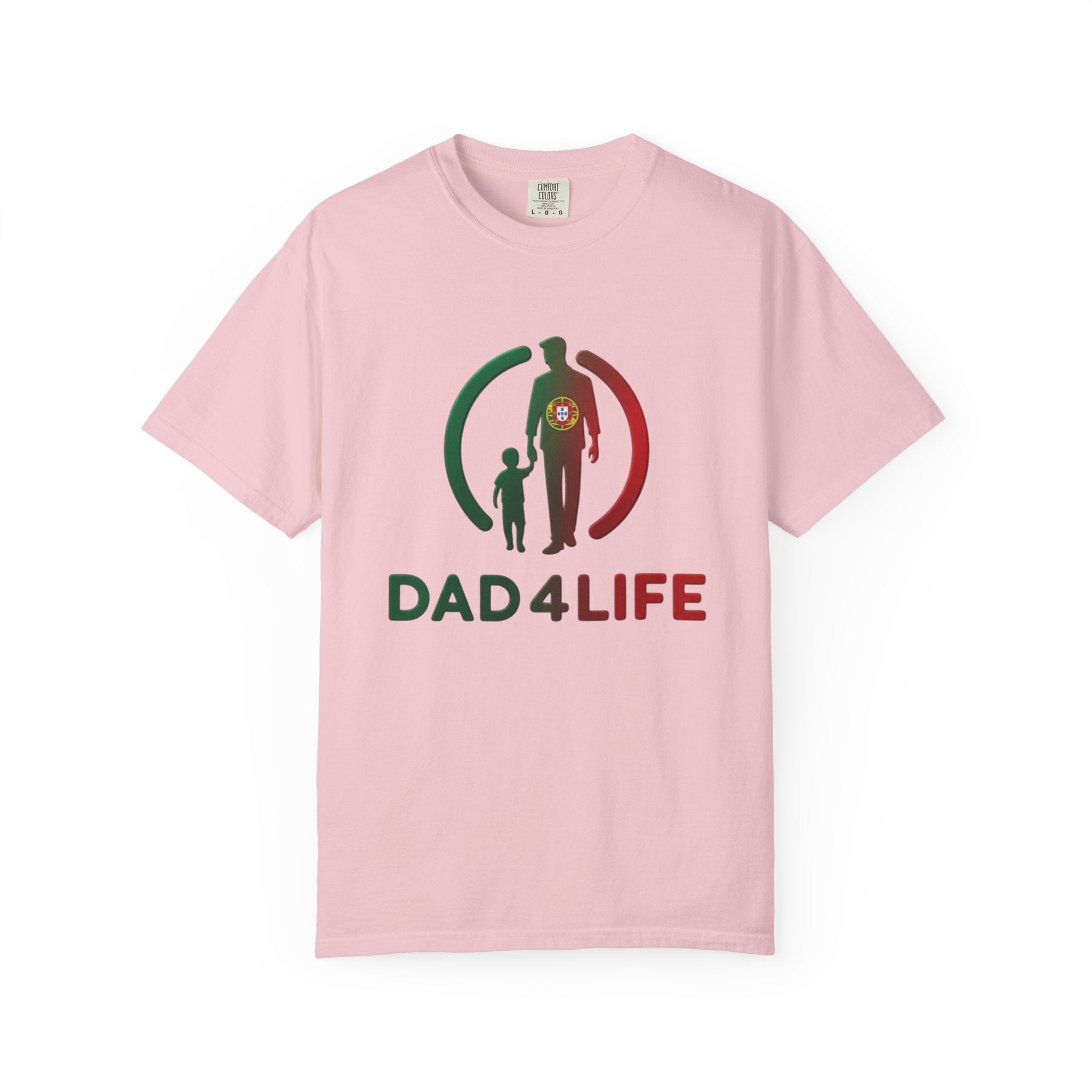 Dad 4 Life T-Shirt — Father & Son Silhouette Graphic Tee