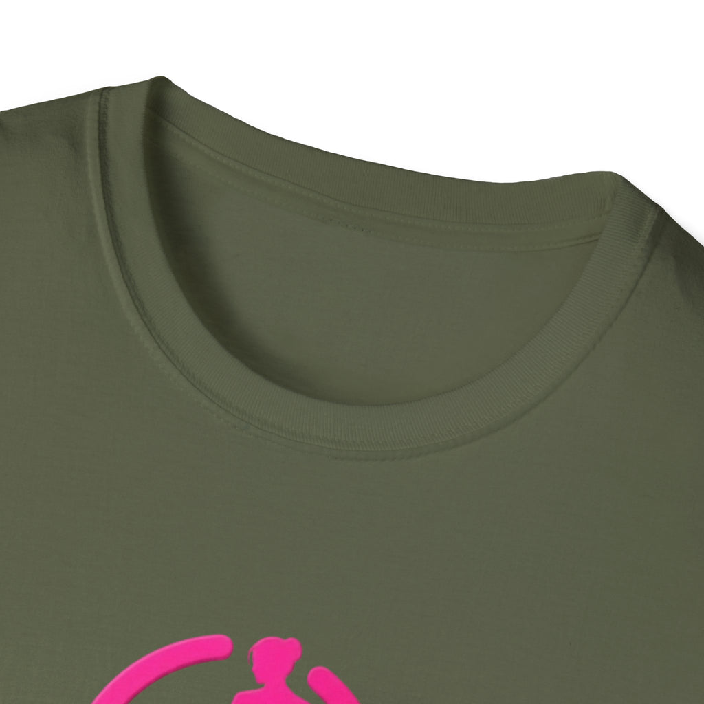 Mom4Life T-Shirt — Pink Mom and Child Graphic Tee, Mother's Day Gift