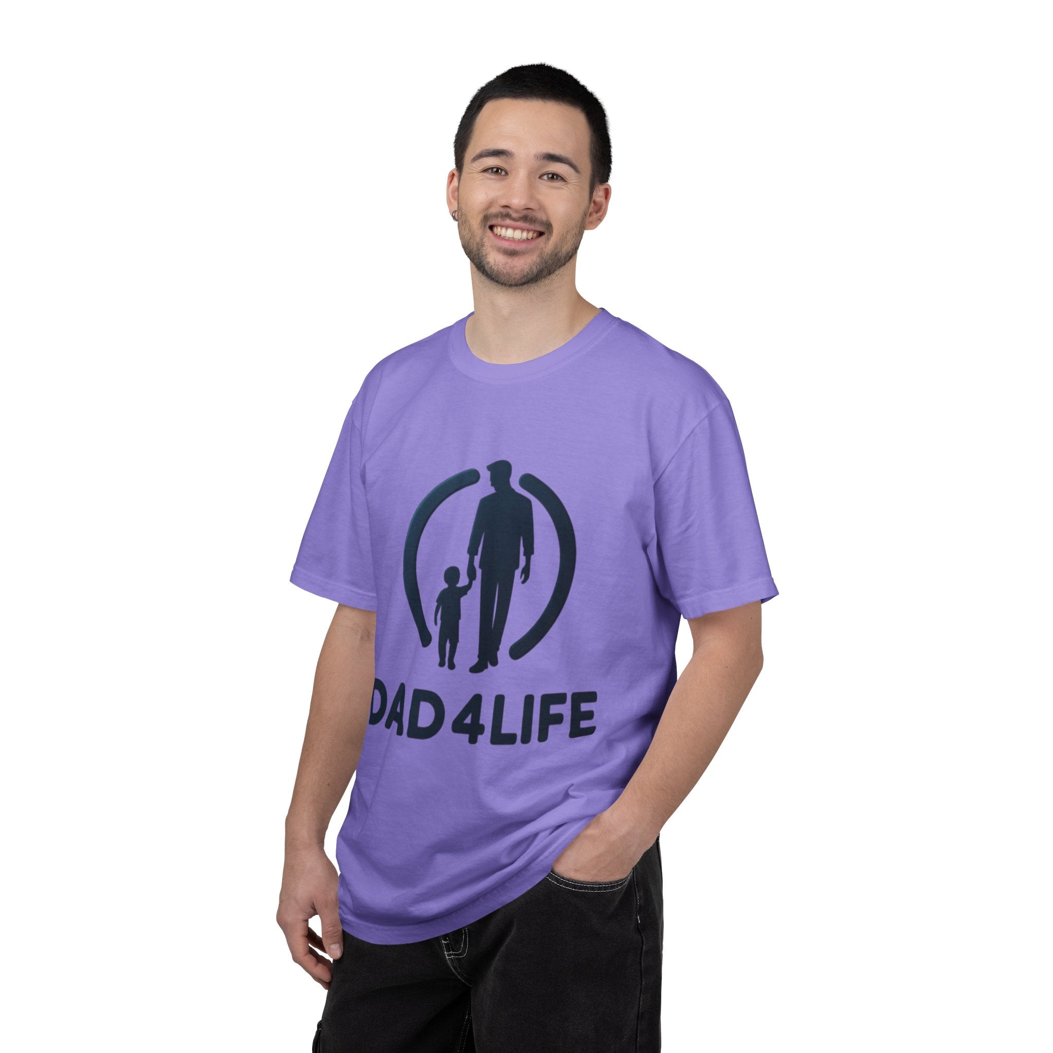 Dad 4 Life T-Shirt — Hero Dad Graphic Tee (Father's Day Gift)