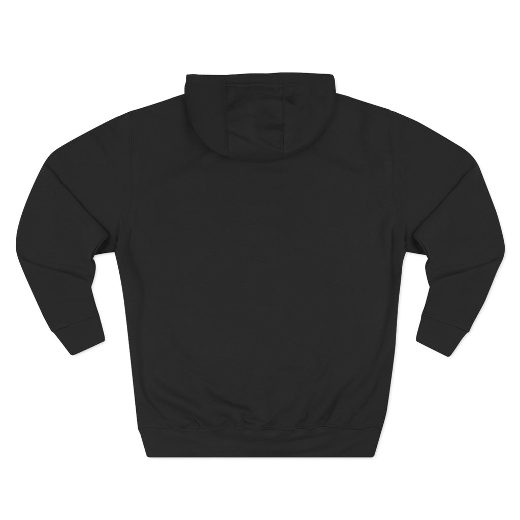 Dad 4 Life Hoodie — Father & Child Silhouette Fleece Pullover