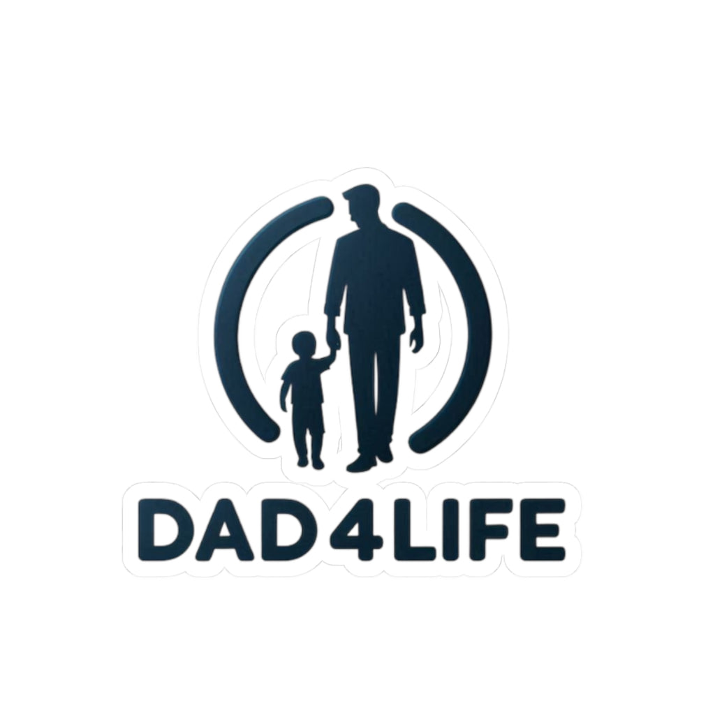 Pegatina "Papá de por vida" — Calcomanía troquelada de padre e hijo para el Día del Padre