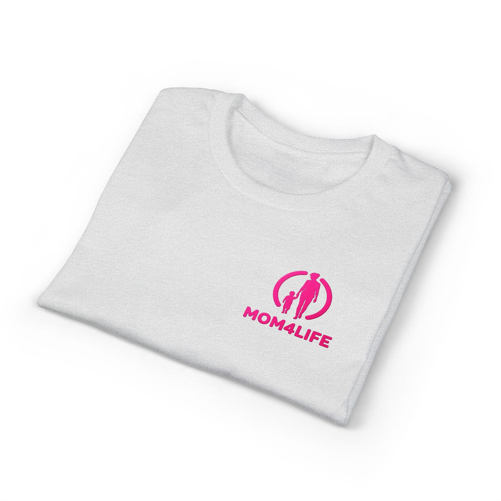T-shirt « Mom Life » – Tee-shirt graphique silhouette de maman rose