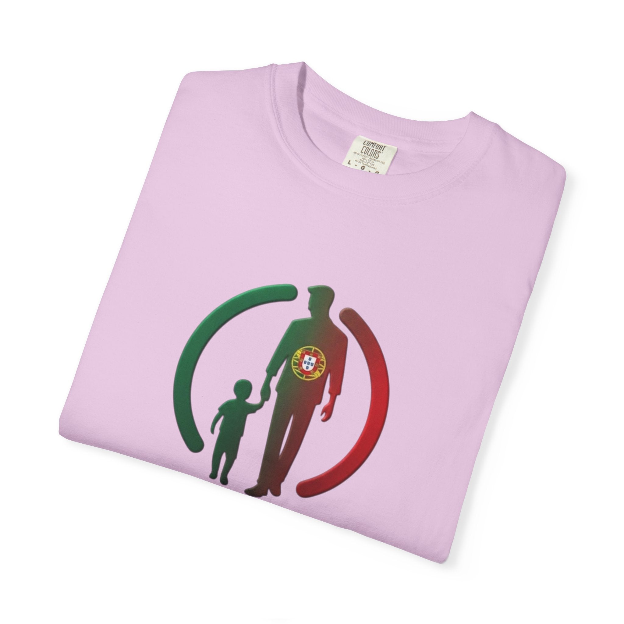 T-shirt « Dad 4 Life » — T-shirt imprimé silhouette Père et Fils