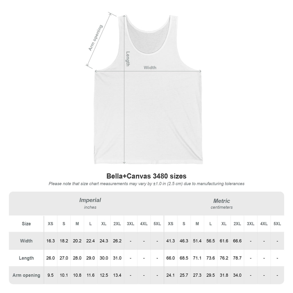 $Gigacat When SIZE Matters Unisex Jersey Tank