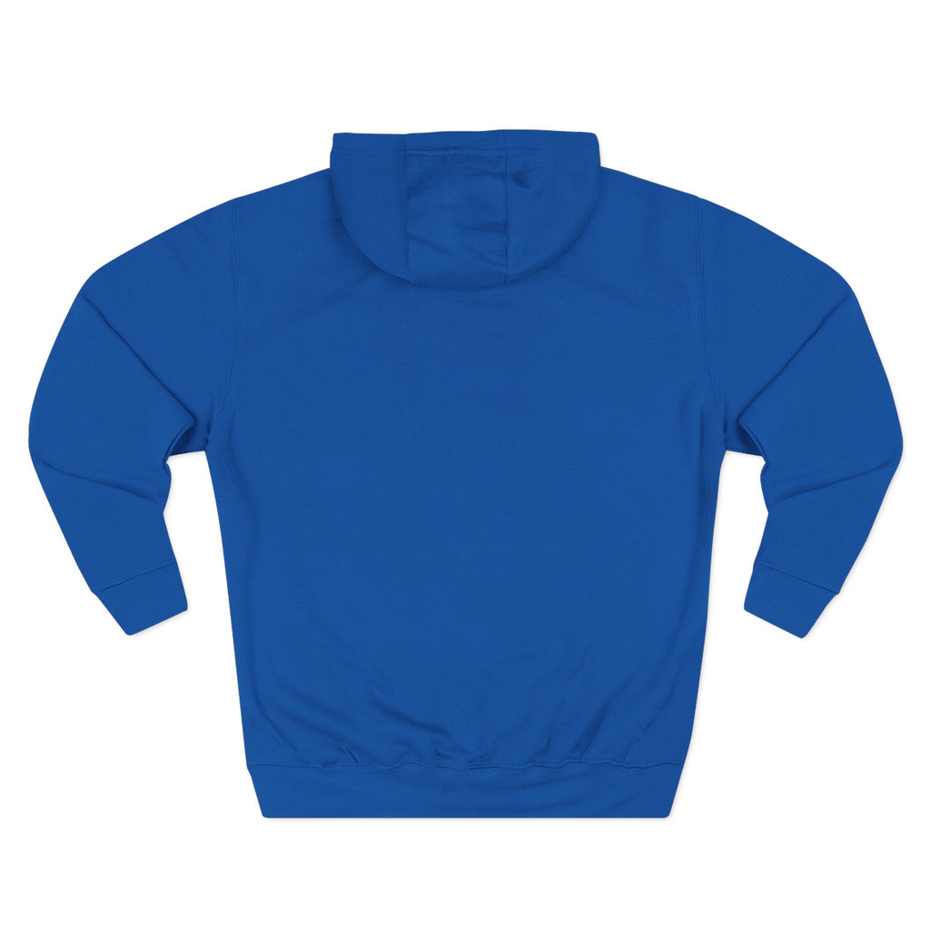 Dad 4 Life Hoodie — Father & Child Silhouette Fleece Pullover