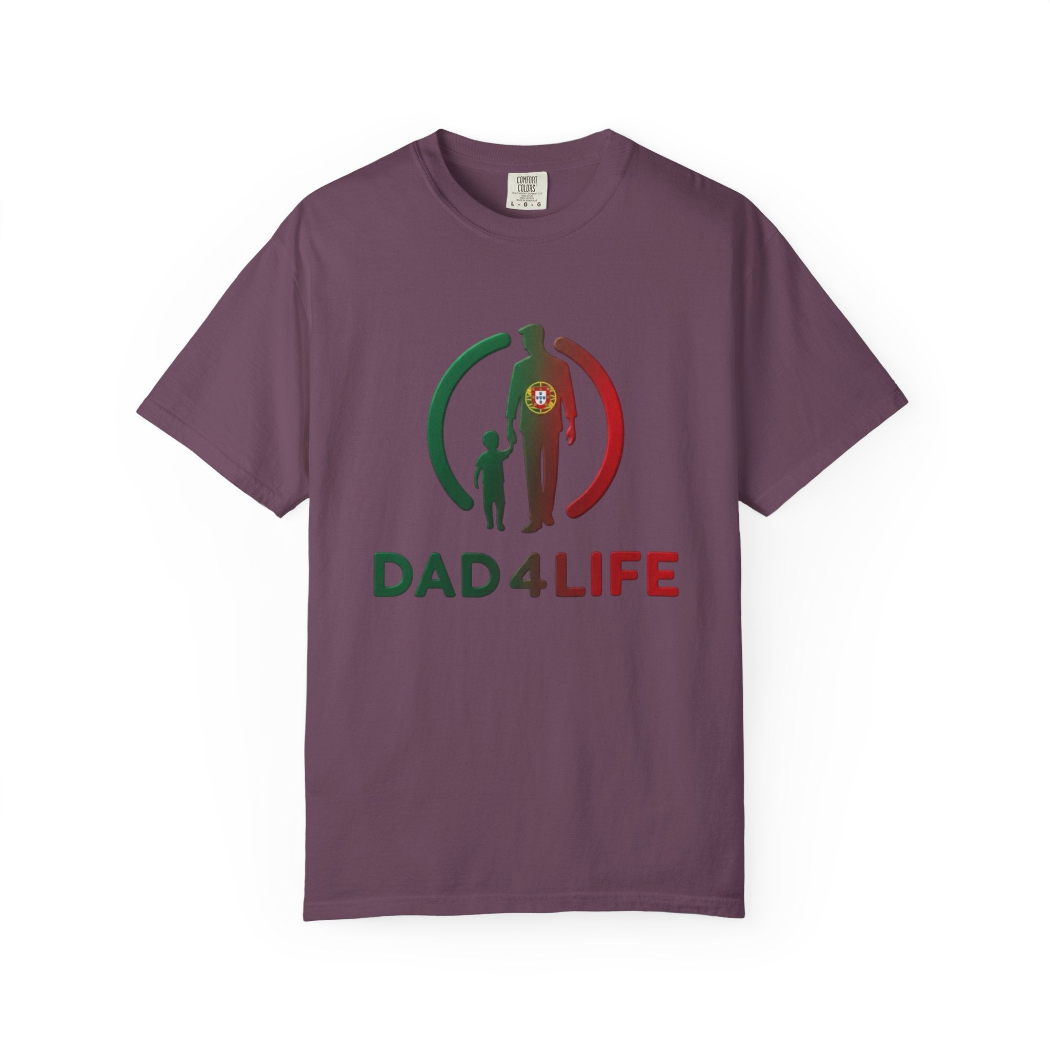 Dad 4 Life T-Shirt — Father & Son Silhouette Graphic Tee