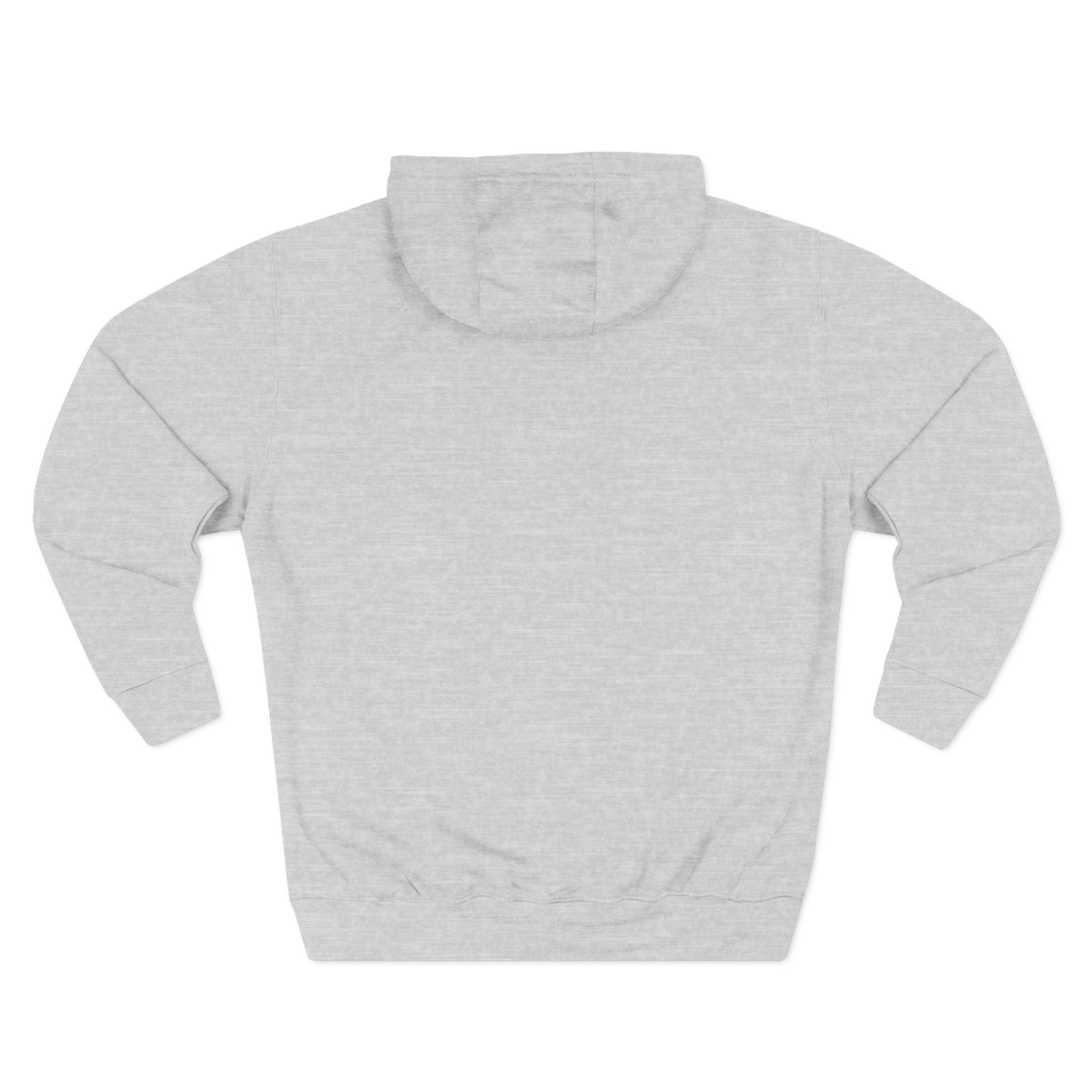 Dad 4 Life Hoodie — Father & Child Silhouette Fleece Pullover