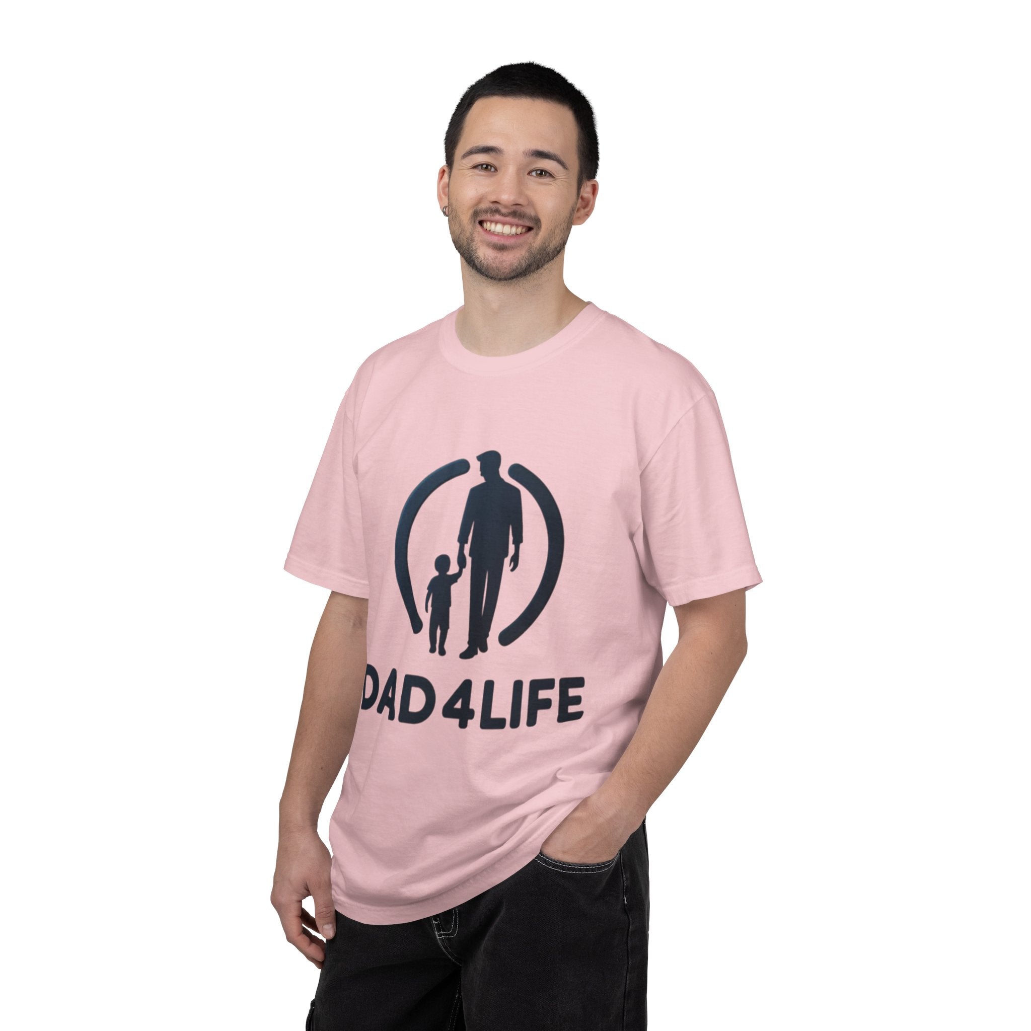 Dad 4 Life T-Shirt — Hero Dad Graphic Tee (Father's Day Gift)